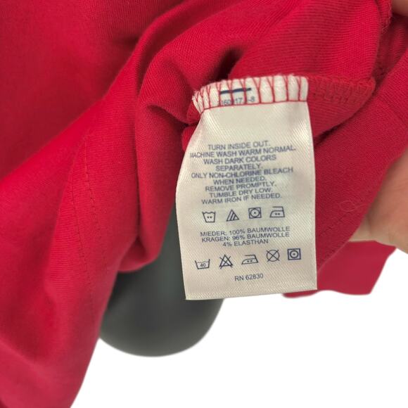 NWOT Lands' End Turtleneck Top Long Sleeve Shirt Womens Plus Size 1X 16W 18W Red - Picture 7 of 7